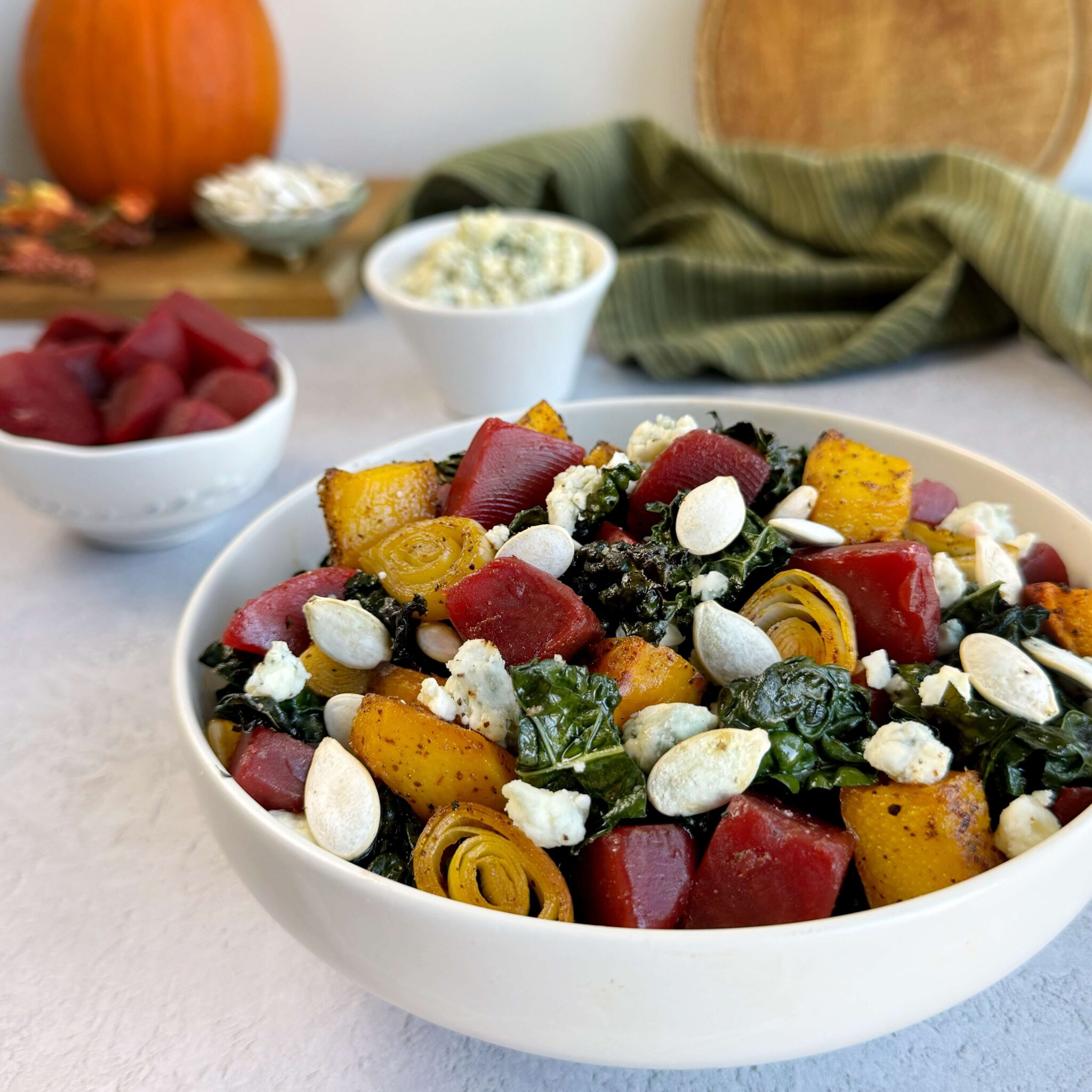 Roasted Pumpkin And Beet Salad - Paisley Farm Foods