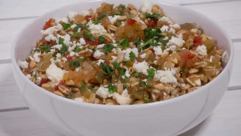 Apple Relish Farro Salad