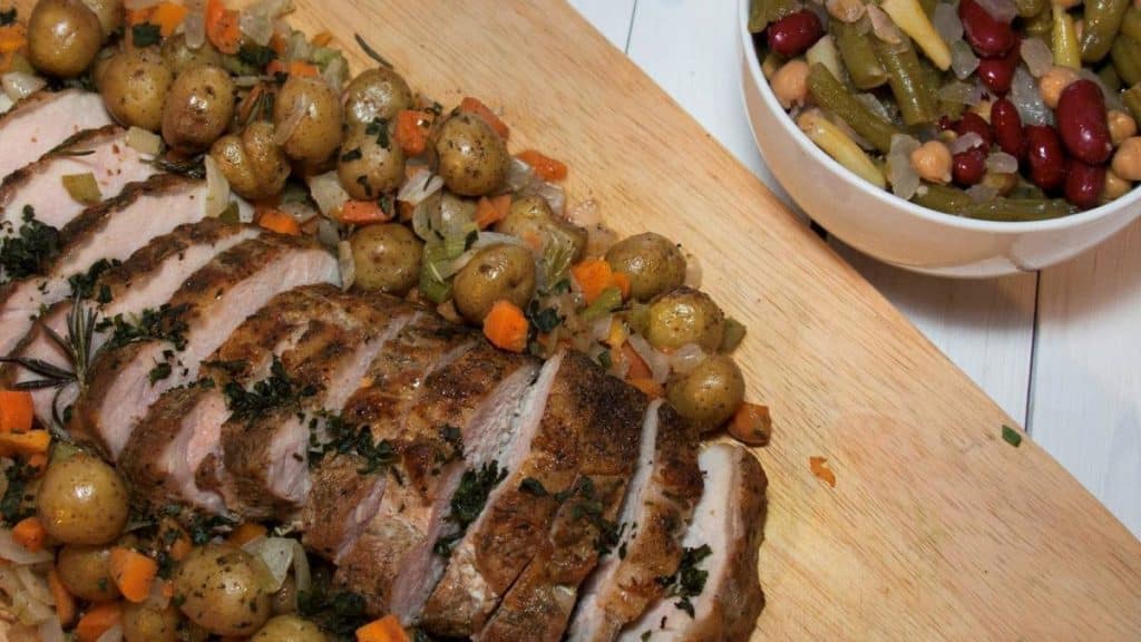 Family Style Pork Roast