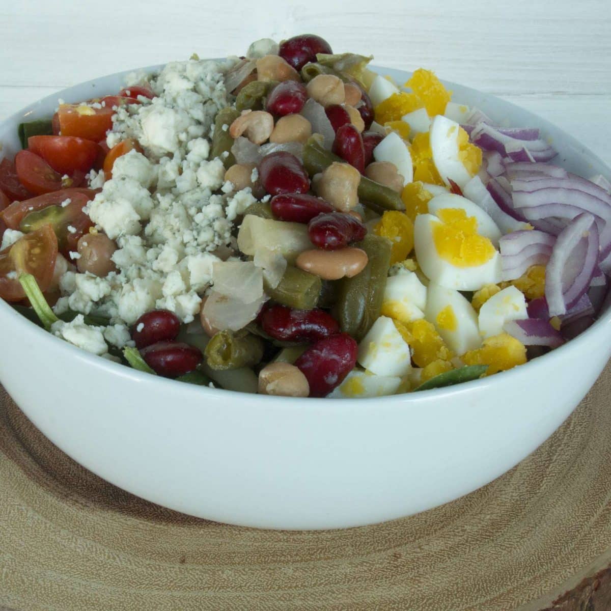 Vegetarian Cobb Salad Recipe - Paisley Farm Foods