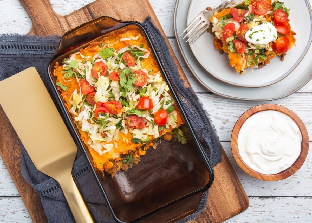 Quick Taco Casserole - Paisley Farm Foods