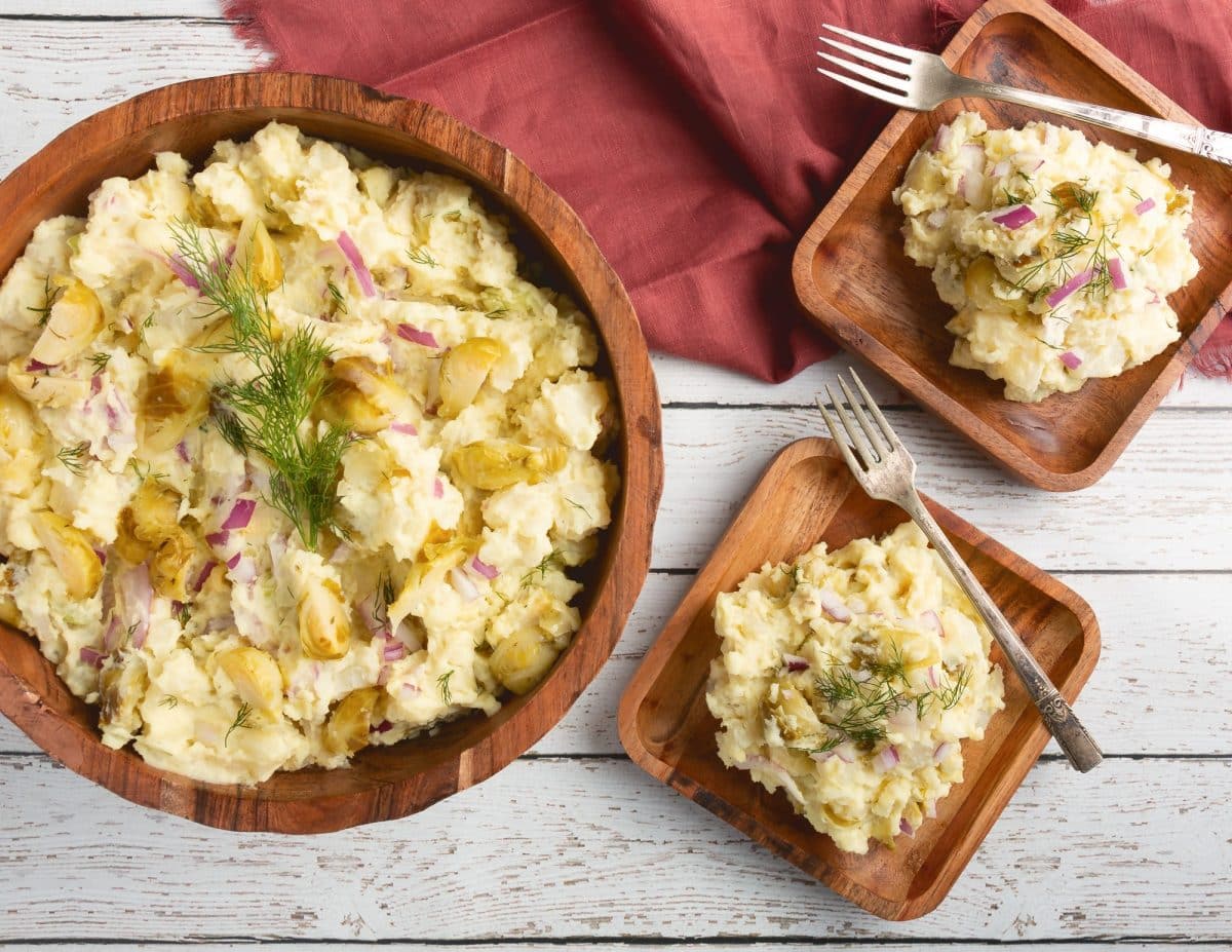 Dilled Brussels Sprouts Potato Salad - Paisley Farm Foods