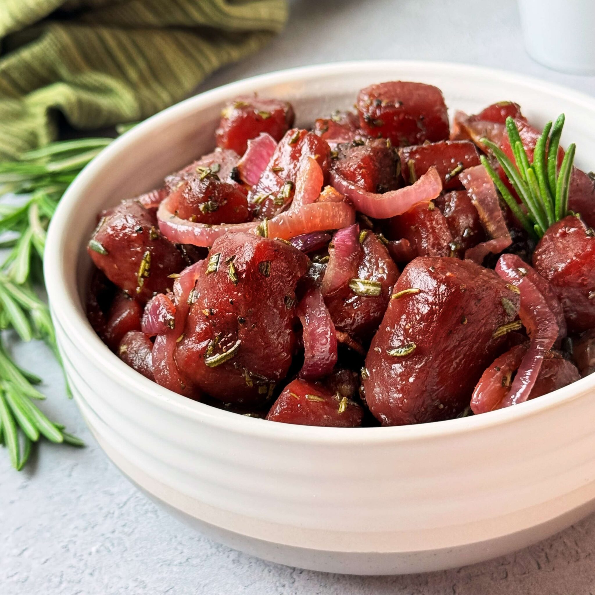 Rosemary Roasted Pickled Beets Recipe - Paisley Farm Foods