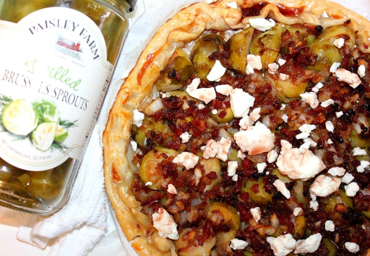 Bacon & Brussels Tart - Paisley Farm Foods