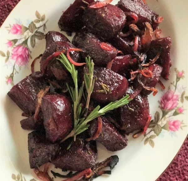 Rosemary Roasted Pickled Beets