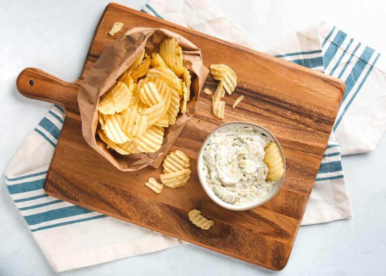 Dilled Sprout Chip Dip